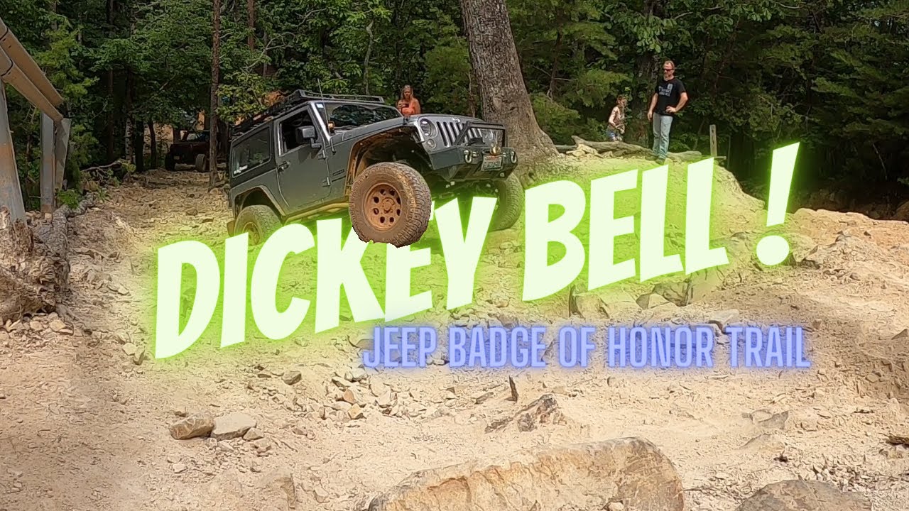 JEEP BADGE OF HONOR TRAIL - DICKEY BELL - UWHARRIE NATIONAL FOREST