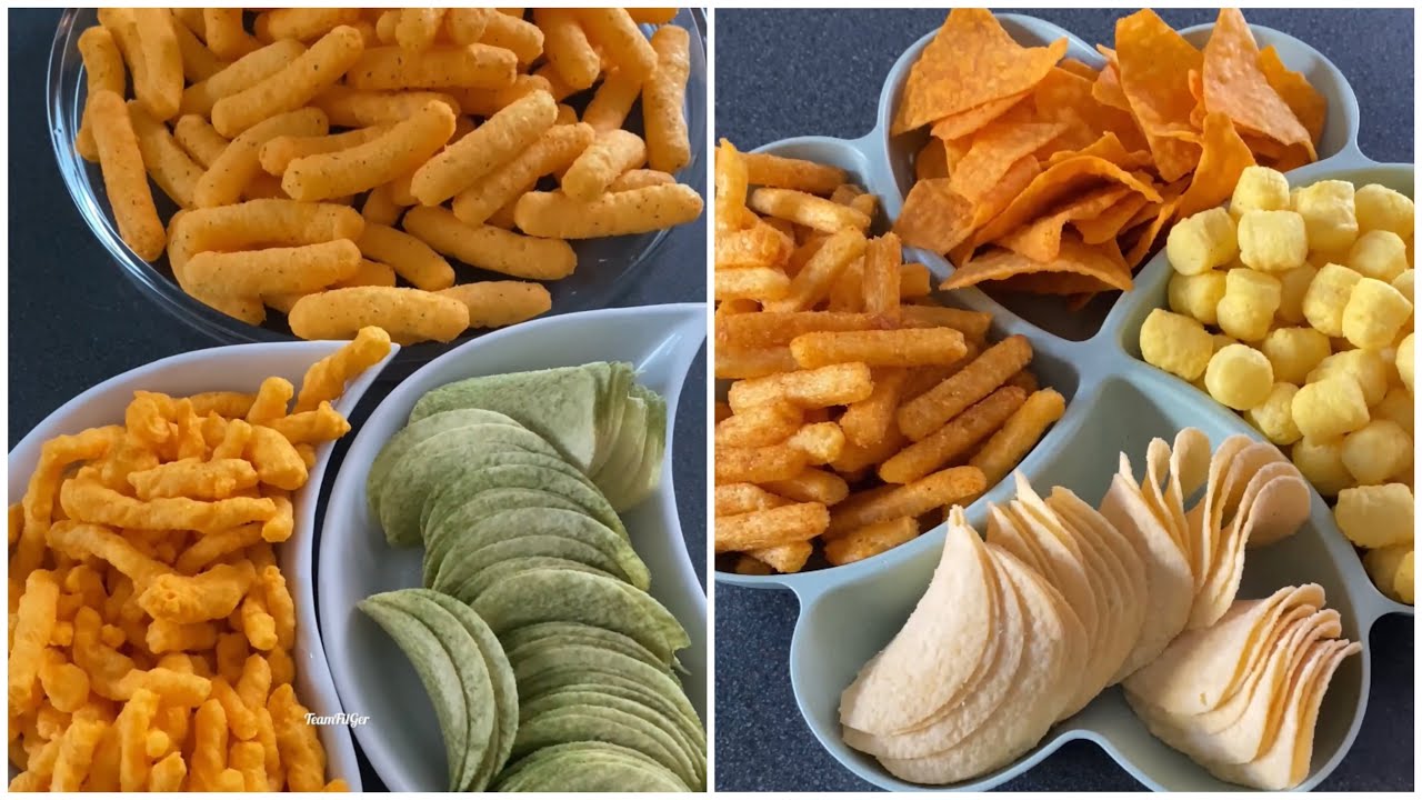 Filling Platter With Chips | ASMR | Satisfying Sounds | TeamFilGer