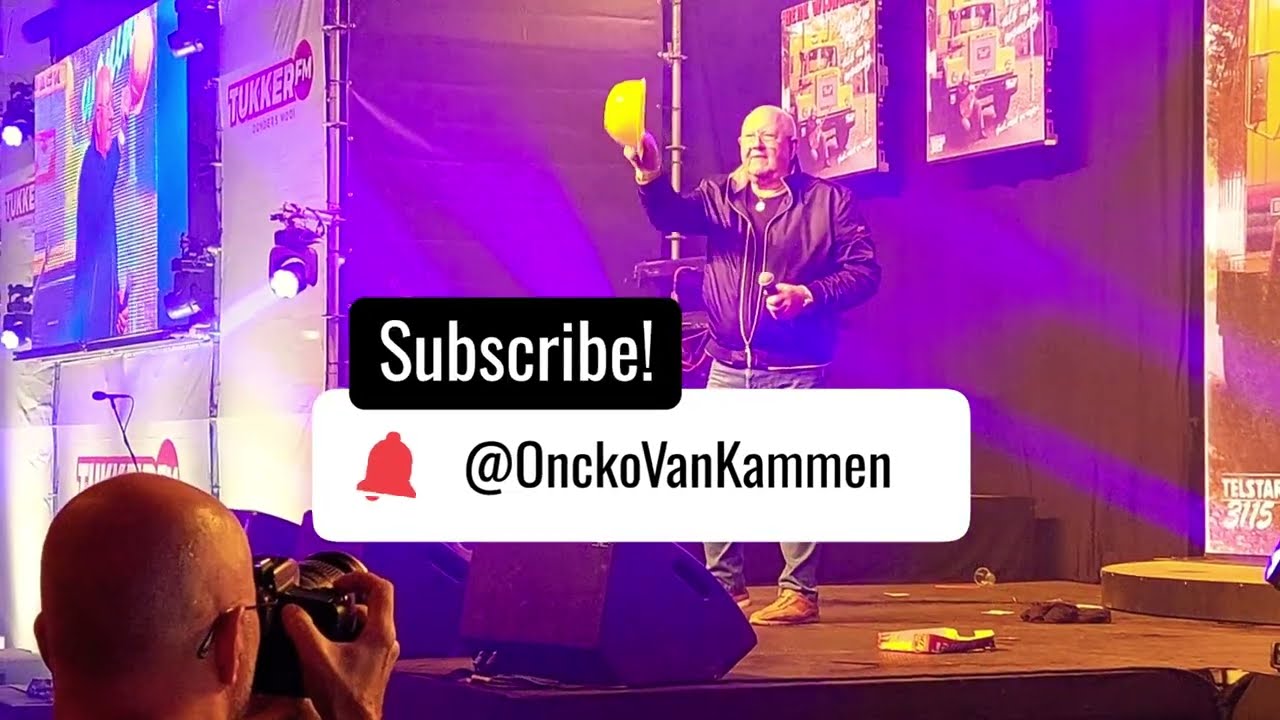 Henk Wijngaard 3 mei op de Donders Dikke Tentparty