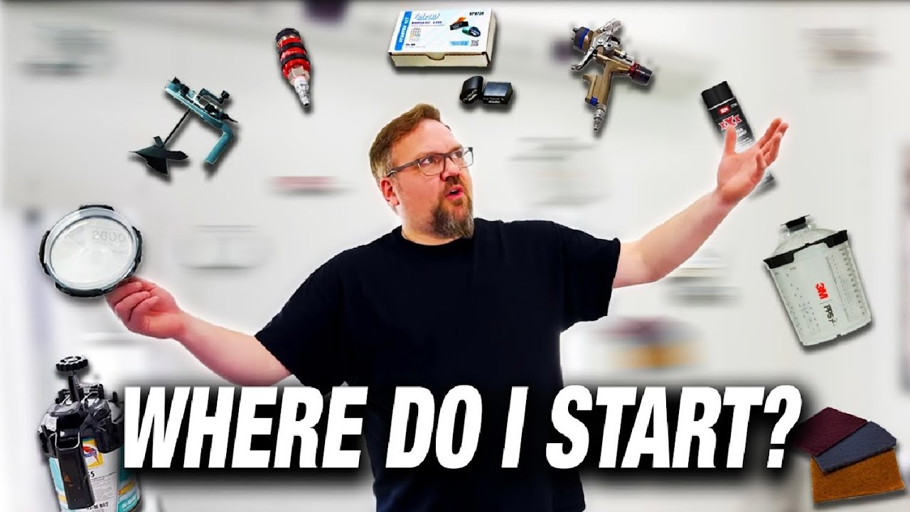 Automotive Painting - Video for Beginners & DIY 