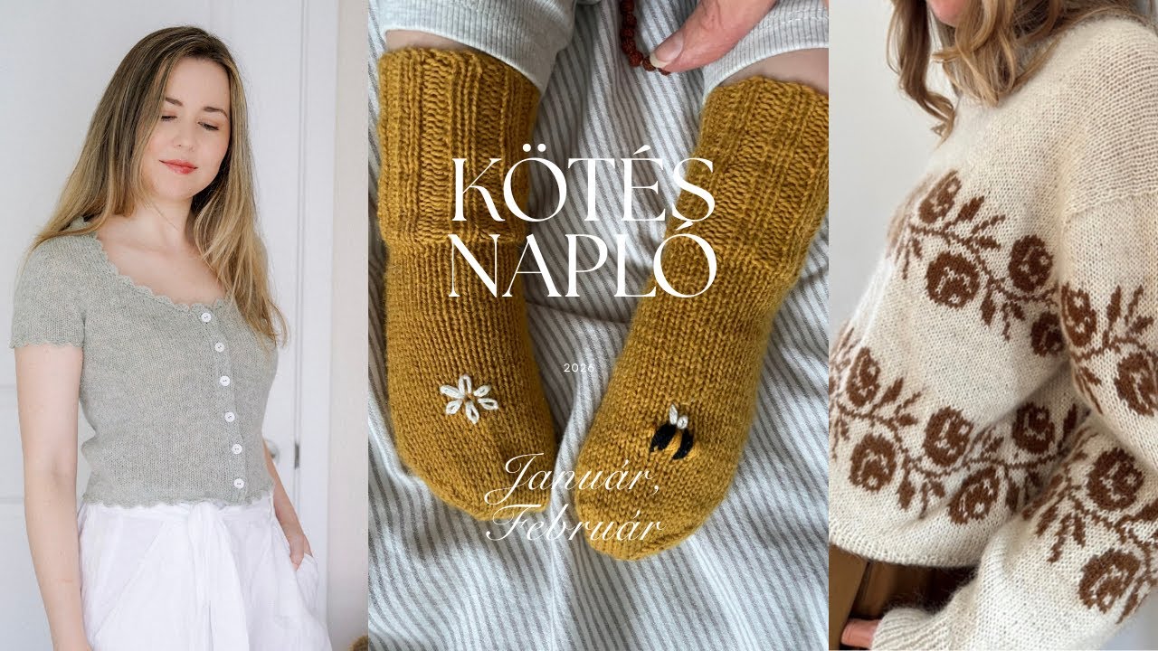 Kötés napló - Rosie sweater, barefoot zoknik és tavaszi WIPek