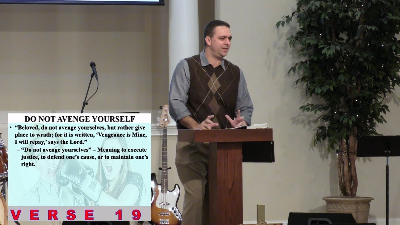 Dealing with Difficult People | Romans 12:19-21 | Week 74