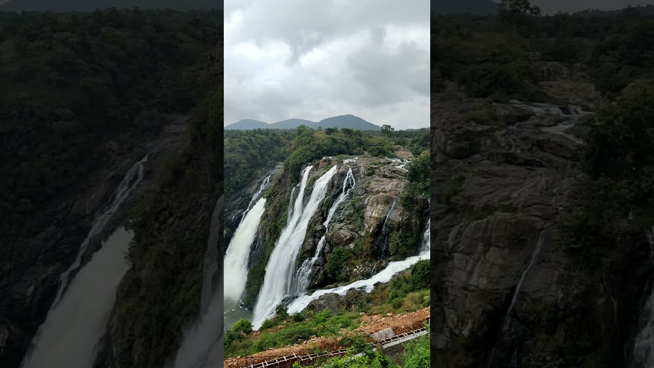 Shivanasamundra, Gaganachukki, Barachukki waterfalls. one day trip Bangalore