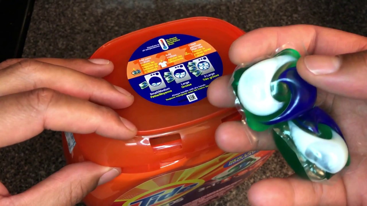 TIDE PODS - HOW TO USE