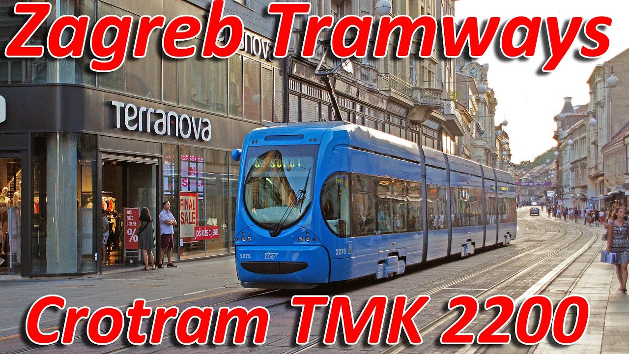 Zagreb Tramways - Crotram TMK 2200