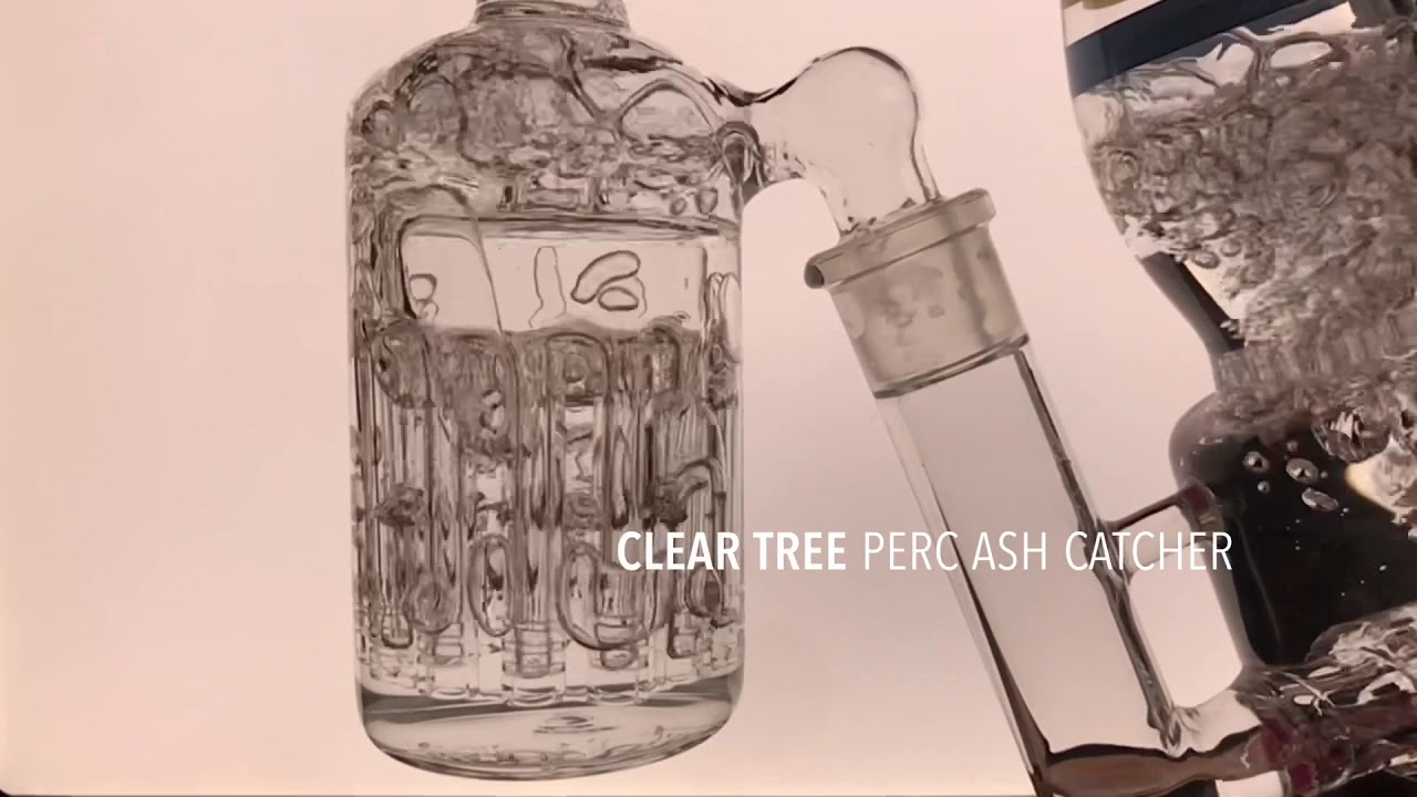 Ash Catcher(Clear Bottle) w/ Tree Percolator - Puffing Bird Gear Intro/Review