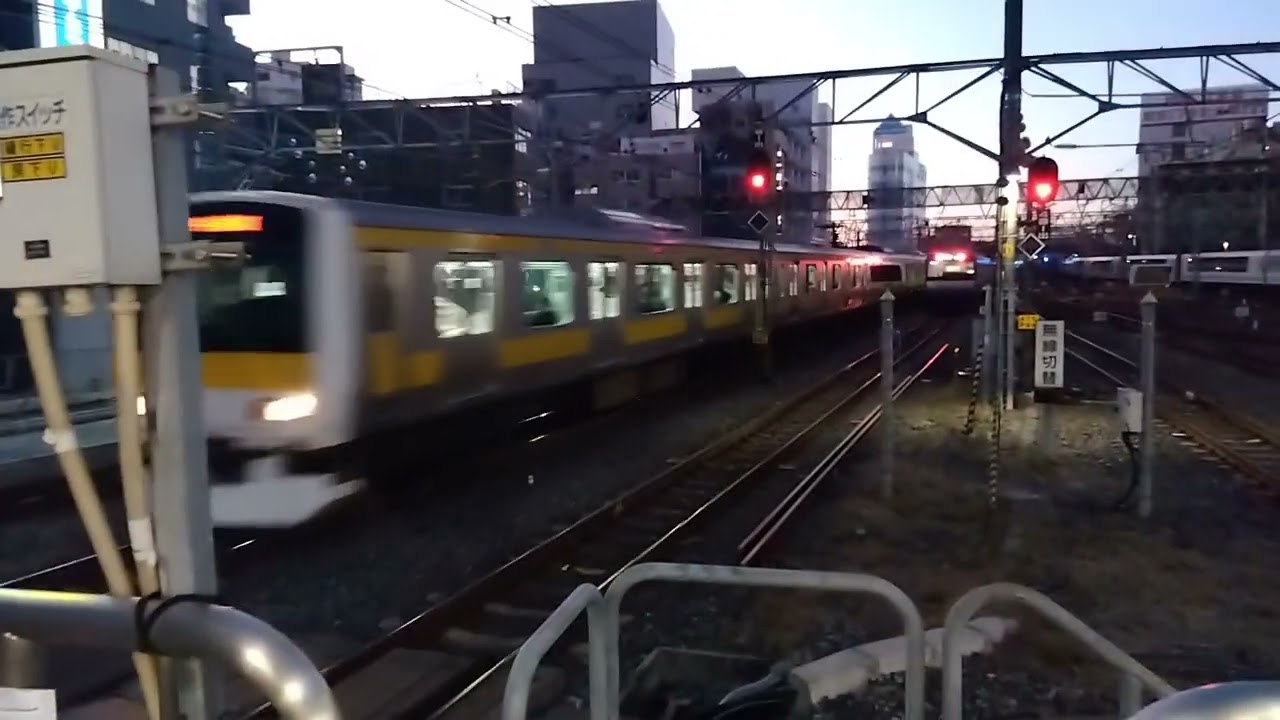 千葉駅🚃列車出発