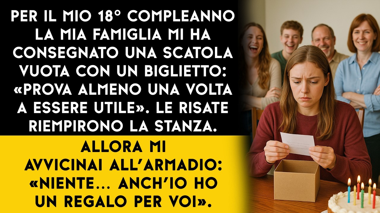Quello che ho messo sul tavolo ha lasciato la mia famiglia senza parole