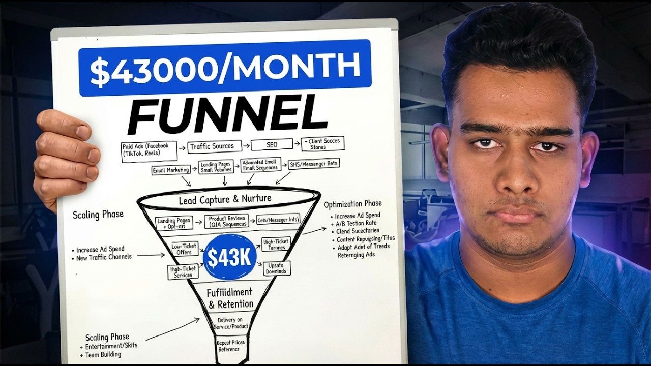 How I Set Up a Funnel for a $43K/Month Client (Growth Operating)