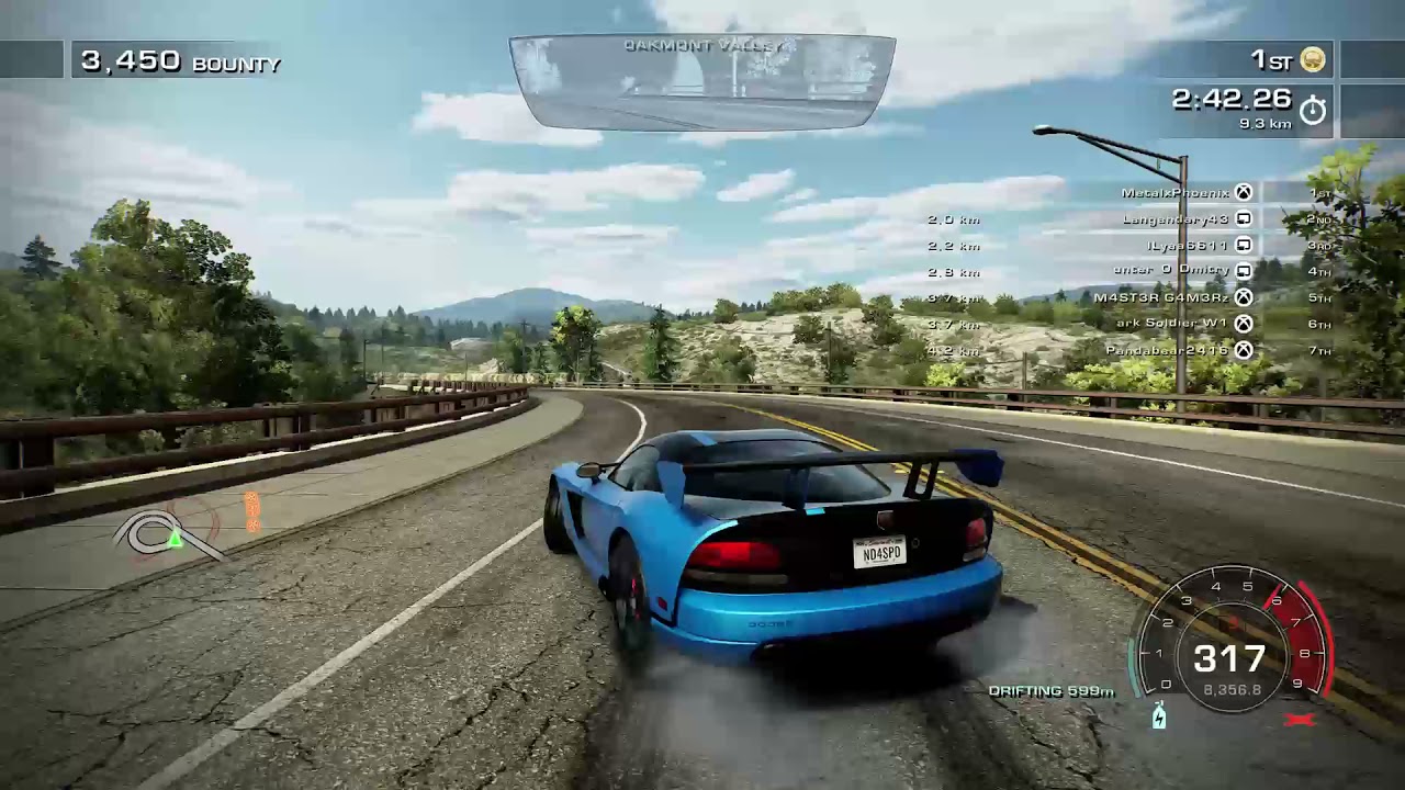 NFS Hot Pursuit Remastered | Highway Battle | 4:17.69