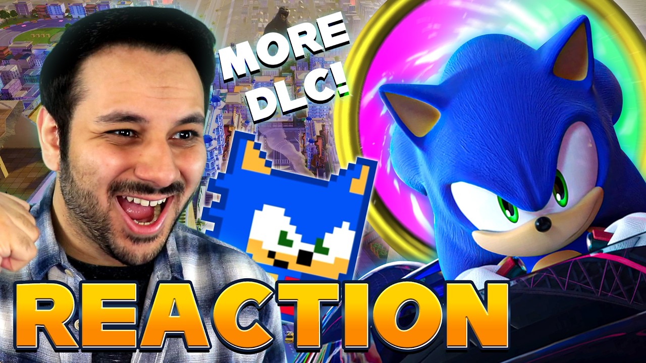 DLC SONIC RACING 2-ГО ГОДА И РЕАКЦИЯ НА SONIC PICO PARK