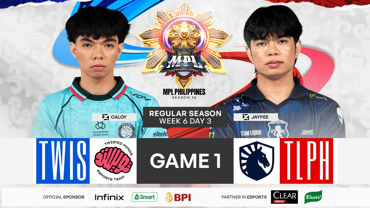 MPL PH S16 — W6D3 — TWIS ПРОТИВ TLPH, ИГРА 1