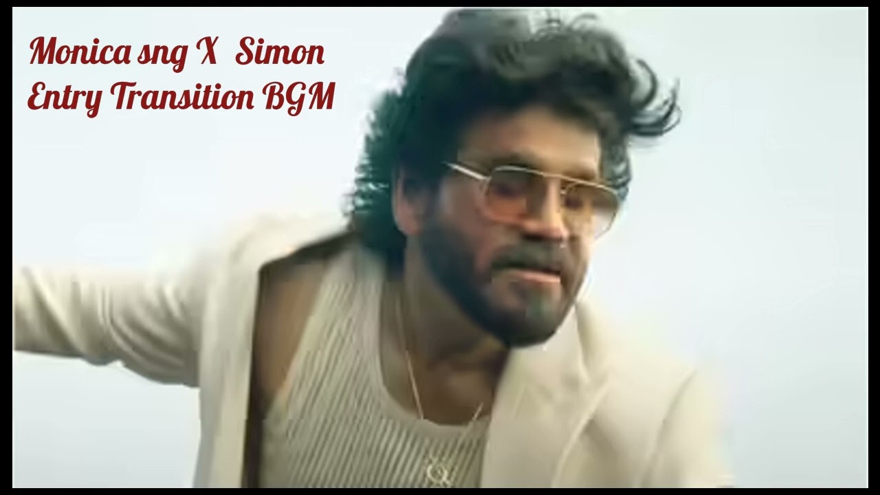 Coolie|| Monica Song X Simon Entry Transition BGM || #bgm #trending #coolie
