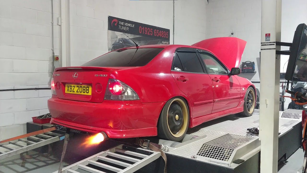 Lexus IS200 DYNO RUN PART II | TURBO |
