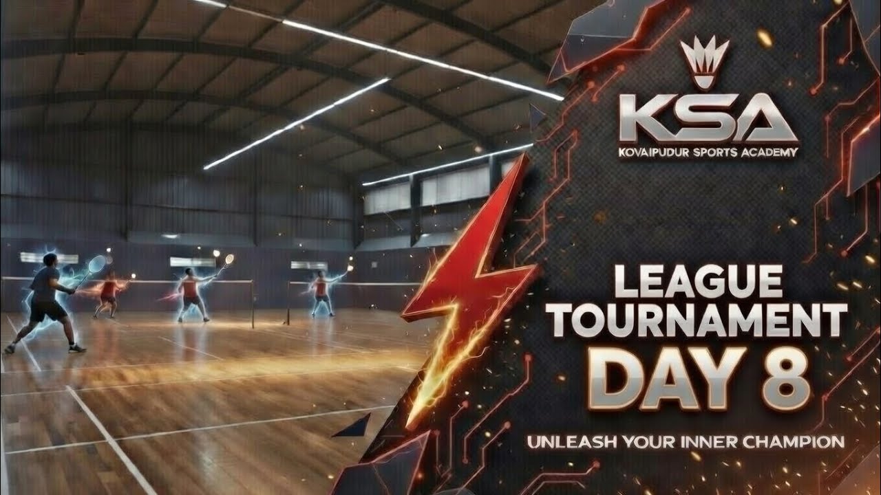 Naveen/Senthil vs Sriram/Siddharth | KSA Badminton League 2026