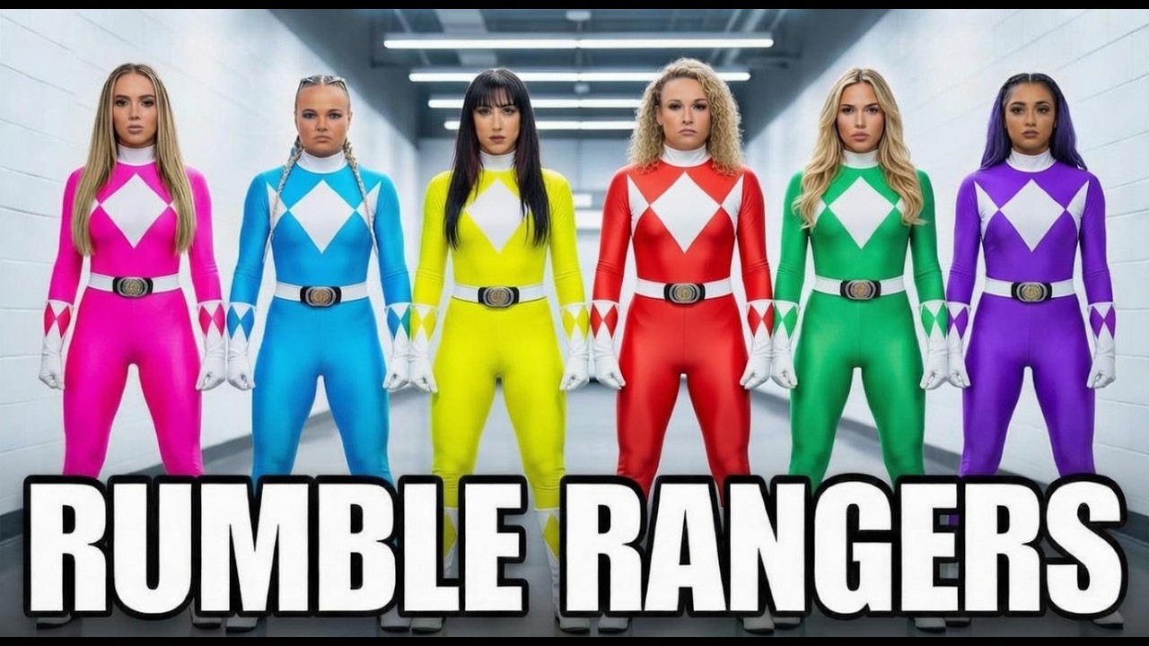 WWE RUMBLE RANGERS Take Over Saudi Arabia