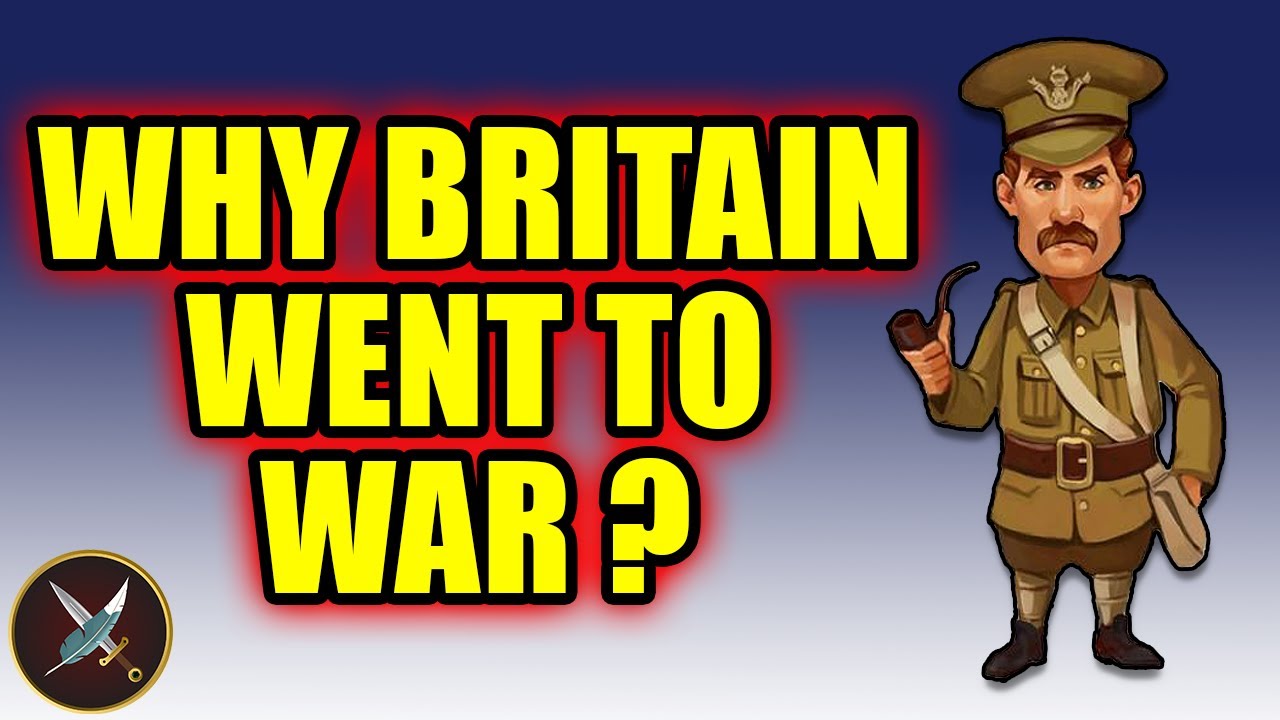 Why Britain Went To War? 📜 Diplomatic History of World War One!