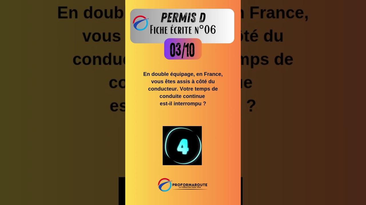 Permis D - Fiche écrite 06 question 03 - 2025 