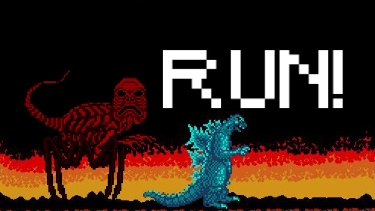 NES Godzilla CREEPYPASTA GAME full playthrough!