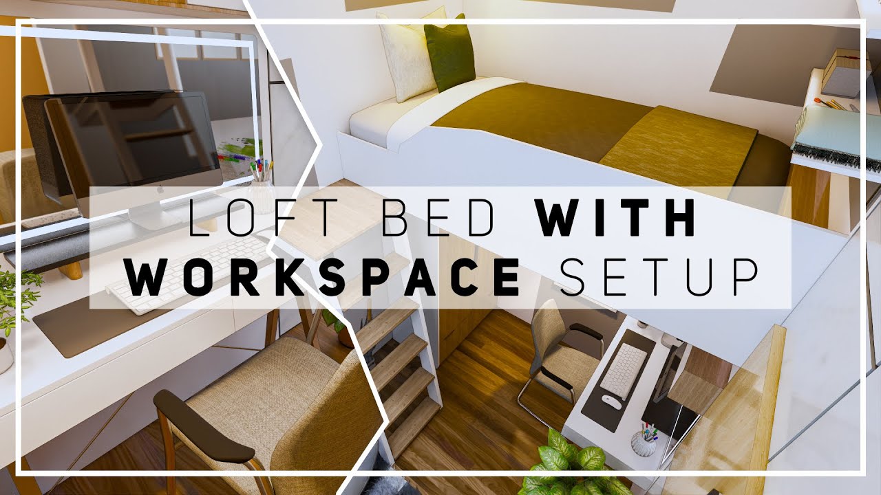 УДИВИТЕЛЬНЫЕ ИДЕИ КРОВАТЕЙ-ЛОФТА ДЛЯ НЕБОЛЬШИХ КОМНАТ С МИНИМАЛЬНОЙ НАСТРОЙКОЙ НА ПК
