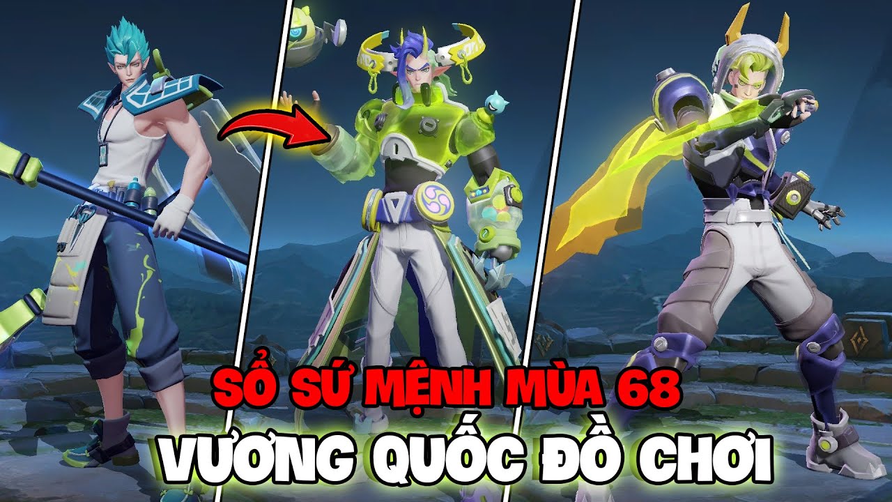 VUX MỘT NG&Agrave;Y LEO RANK VỚI BIỆT ĐỘI SSM 68 VƯƠNG QUỐC ĐỒ CHƠI LI&Ecirc;N QU&Acirc;N MOBILE