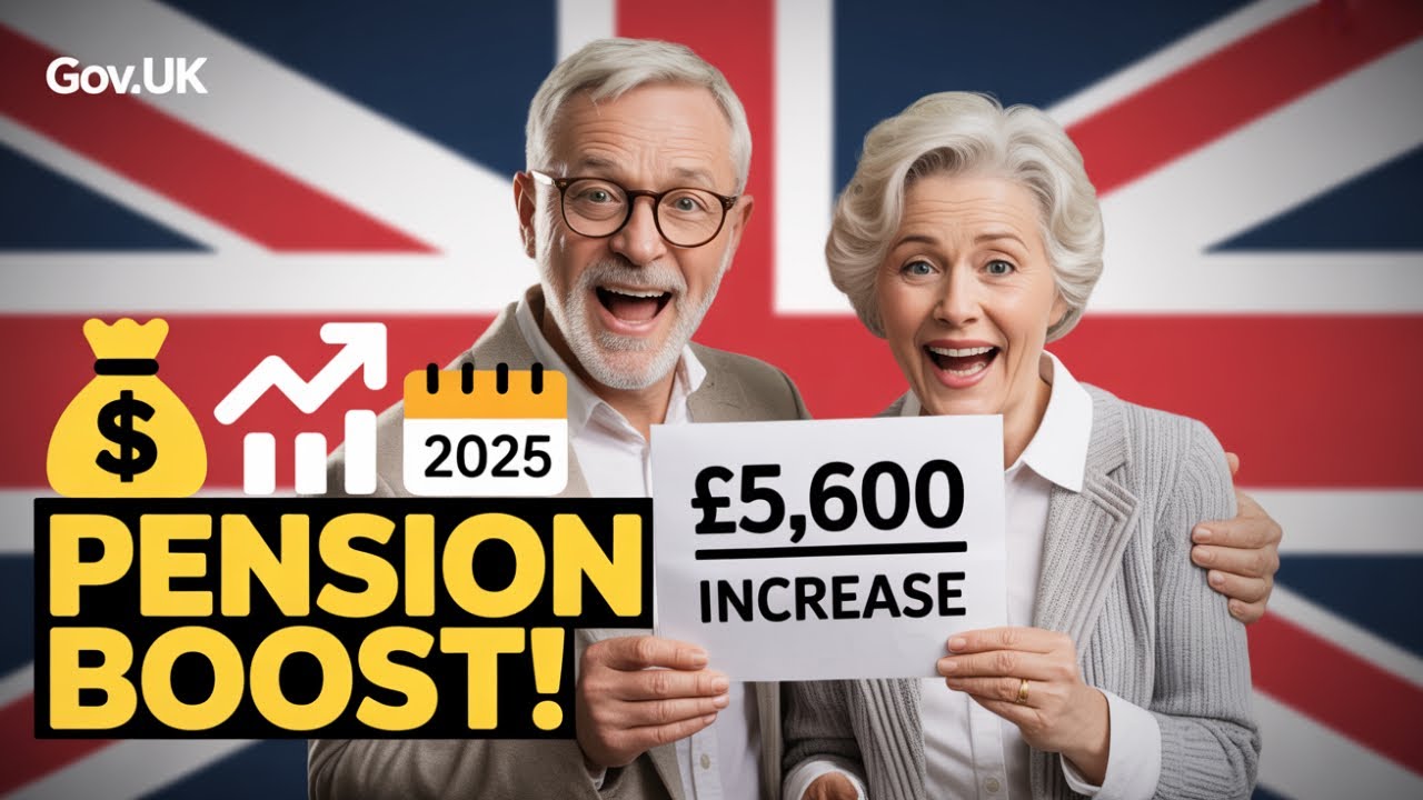 &pound;5,600 Pension Boost in 2025: DWP Confirms Big State Pension Increase | Check Eligibility Now!