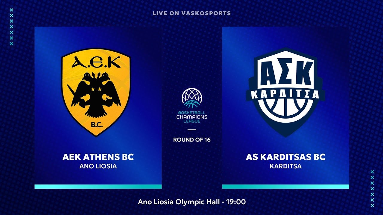 🔴 LIVE | ΑΕΚ - ΚΑΡΔΙΤΣΑ | BASKETBALL CHAMPIONS LEAGUE | AEK - KARDITSA | 21/1/2026 🔴