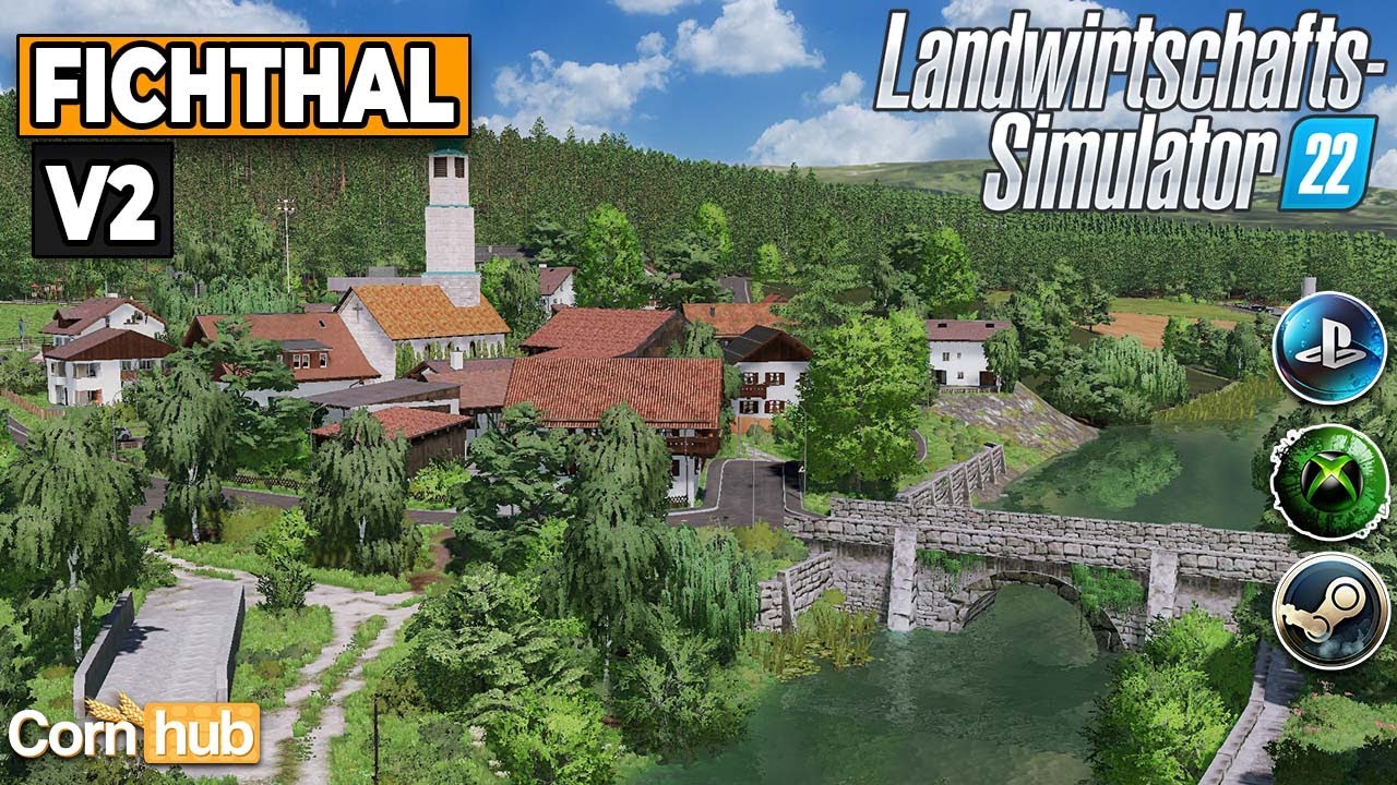 LS22 Maps - Fichthal V2 - LS22 Mapvorstellung
