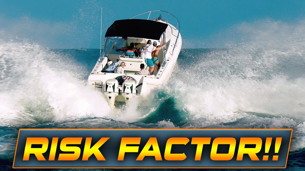 BOATS BATTLE THE RISKY WAVES!! | Boats at Haulover Inlet