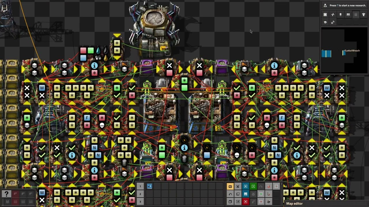 Factorio Blueprint: более крутой автомолл, теперь с технологией создания жидкостей!