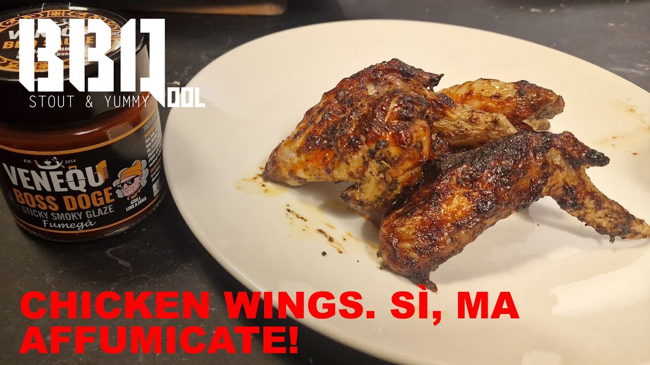 Chicken wings: affumicate nella friggitrice ad aria???