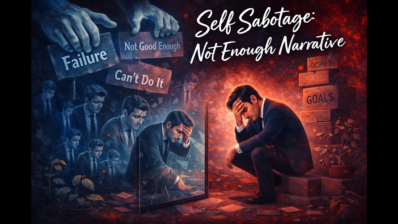 Why Self-Sabotage Is Quietly Destroying Careers in the US and UK | The Not Enough Narrative