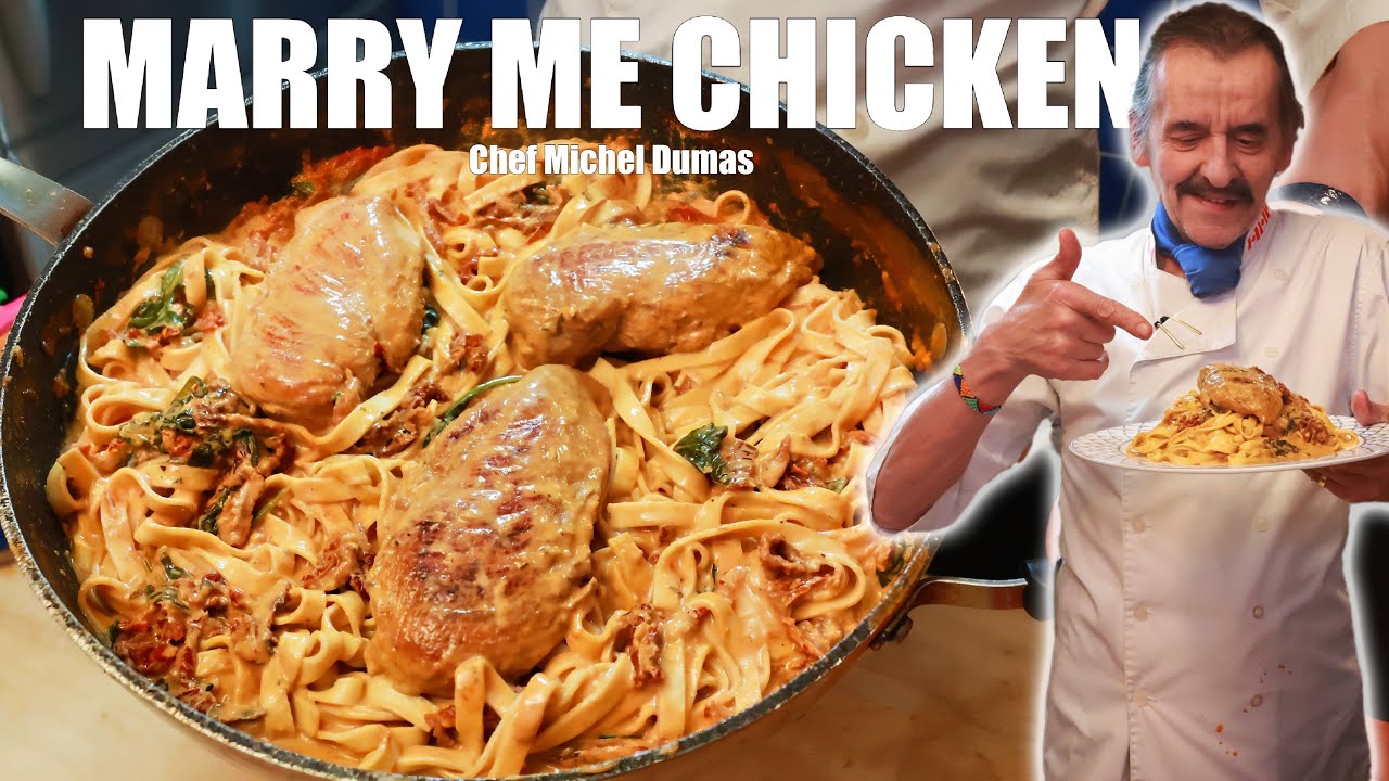 MARRY ME CHICKEN ( Poulet Épouse-Moi ) | Une recette si bonne que vous voudrez épouser le cuisinier!