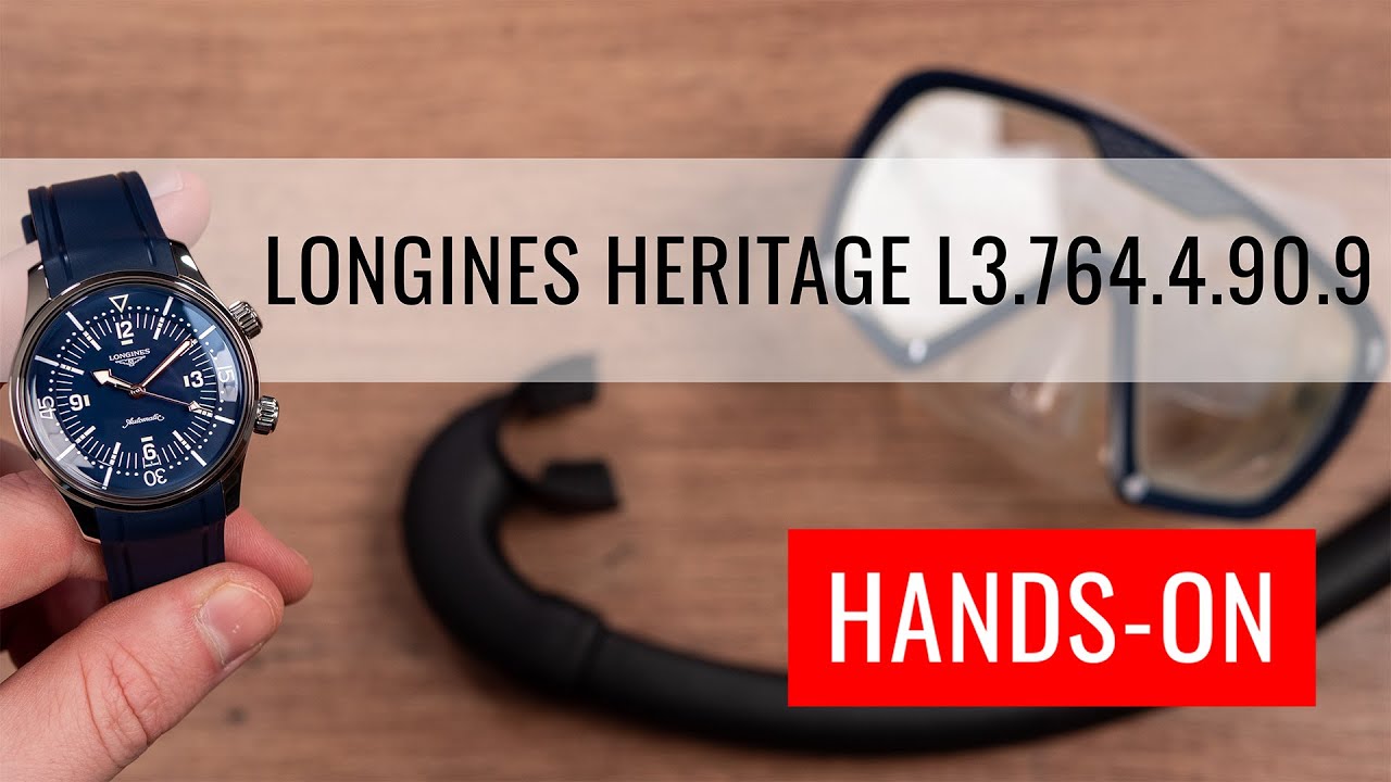 HANDS-ON: Longines Heritage Legend Diver Automatic Chronometr L3.764.4.90.9