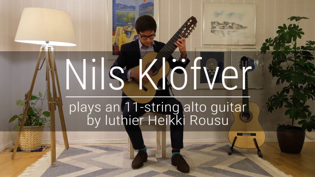 Nils Klöfver plays Fantasia by S.L. Weiss on an 11-string alto guitar by Heikki Rousu
