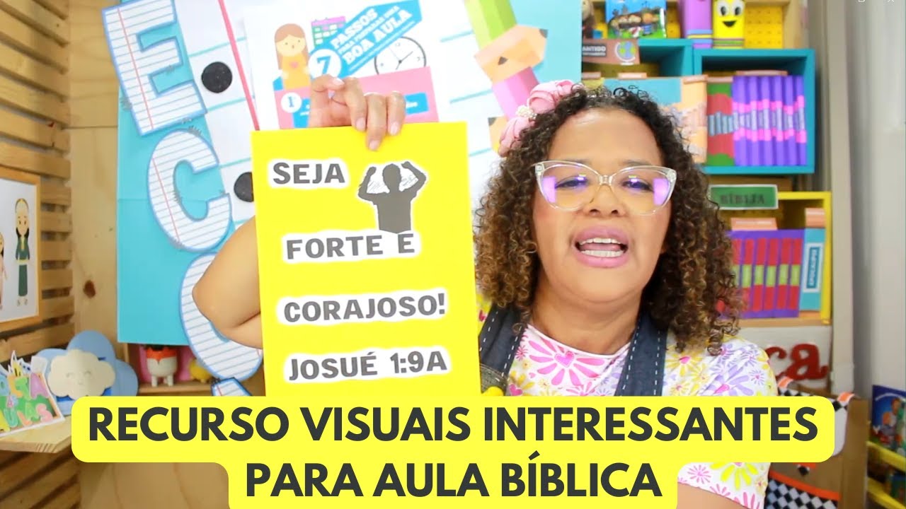 RECURSOS VISUAIS INTERESSANTES PARA AULA B&Iacute;BLICA
