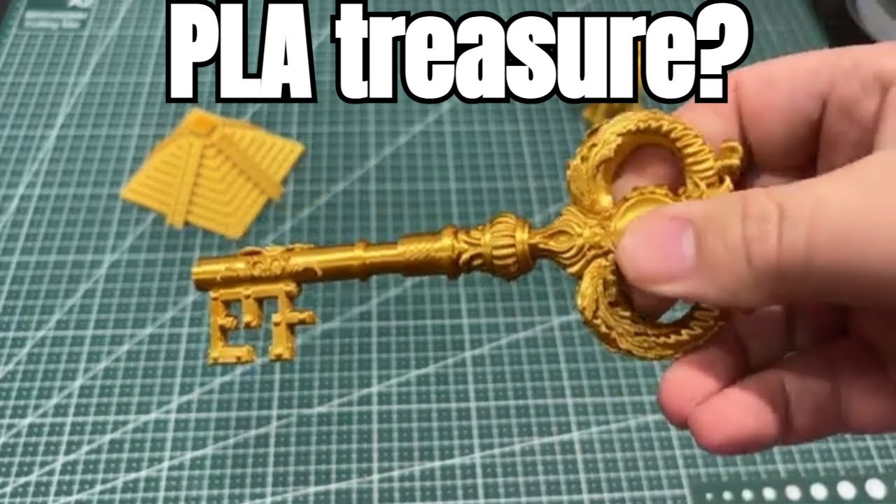 Could This Gold and Marble PLA Filament Be Hidden Treasure? (Geeetech)