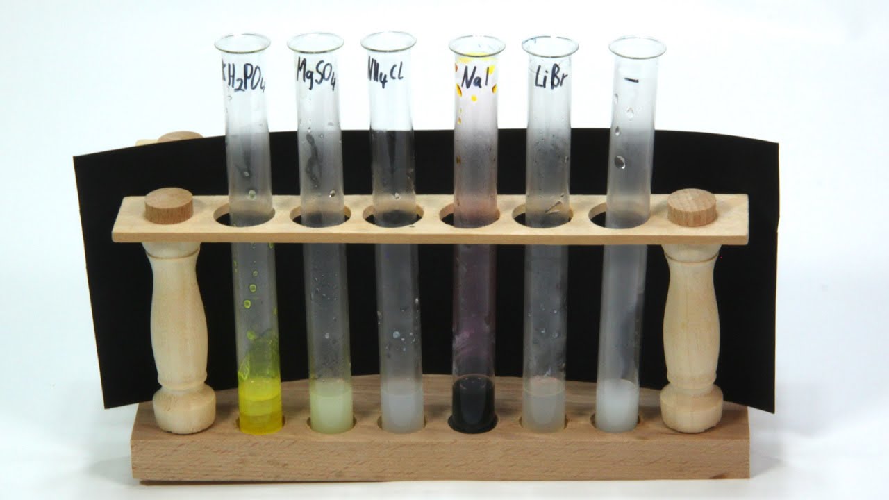 Phosphat qualitativer Ionennachweis