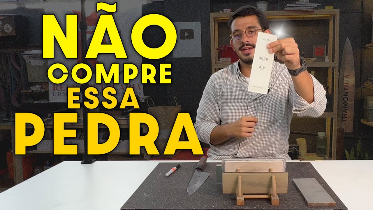 PORQUE EU NÃO RECOMENDO PEDRA DE AFIAR e POLIR - 3000, 5000, 8000
