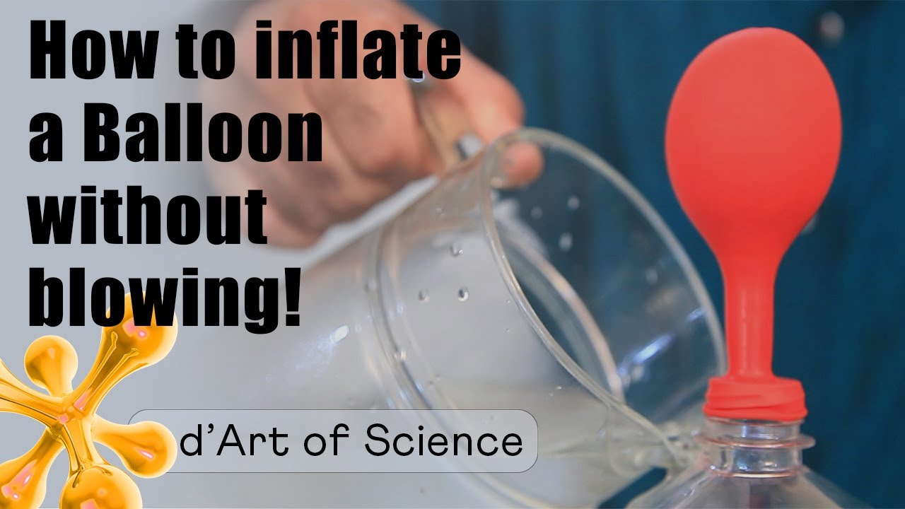 How to Inflate & Deflate a Balloon Using Water Temperature | dArtofScience