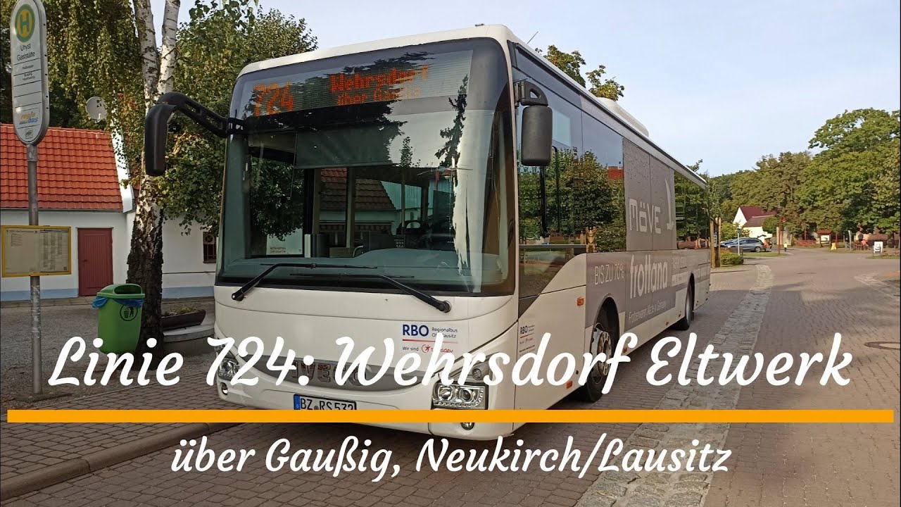 Linie 724: Bautzen - Gaußig - Neukirch/Lausitz - Wehrsdorf