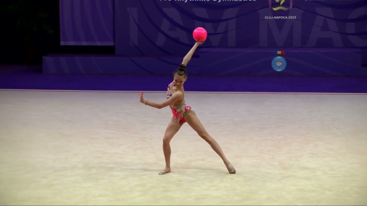ROGOZHINA Anastasia (FIN) - 2023 Rhythmic Junior Worlds Qualifications BA Individual