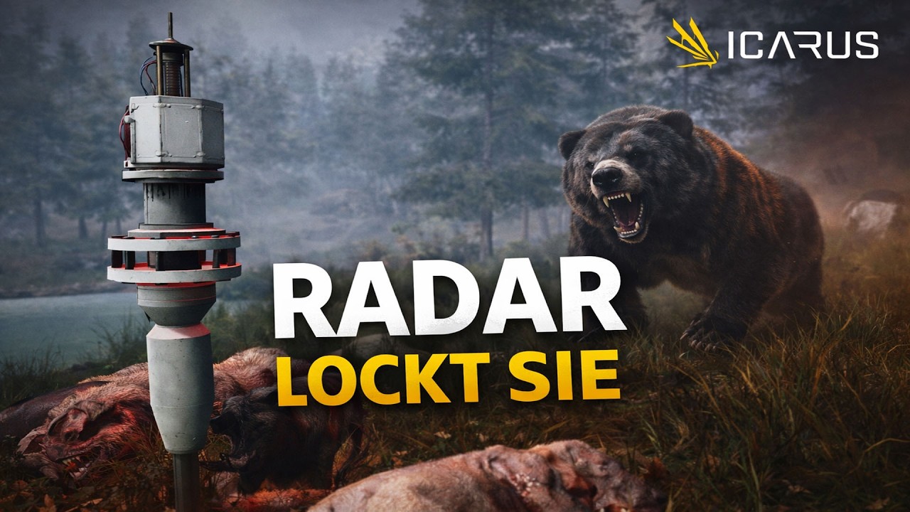 Das Radar lockt alles an | Tierwellen während der Operation | Icarus Olympus #54