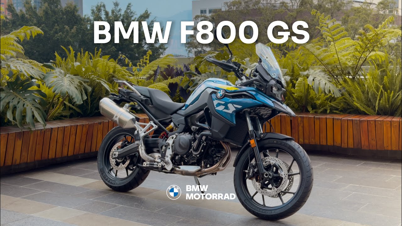 Así llego la nueva BMW F800 GS 2026 Gravity Blue 
