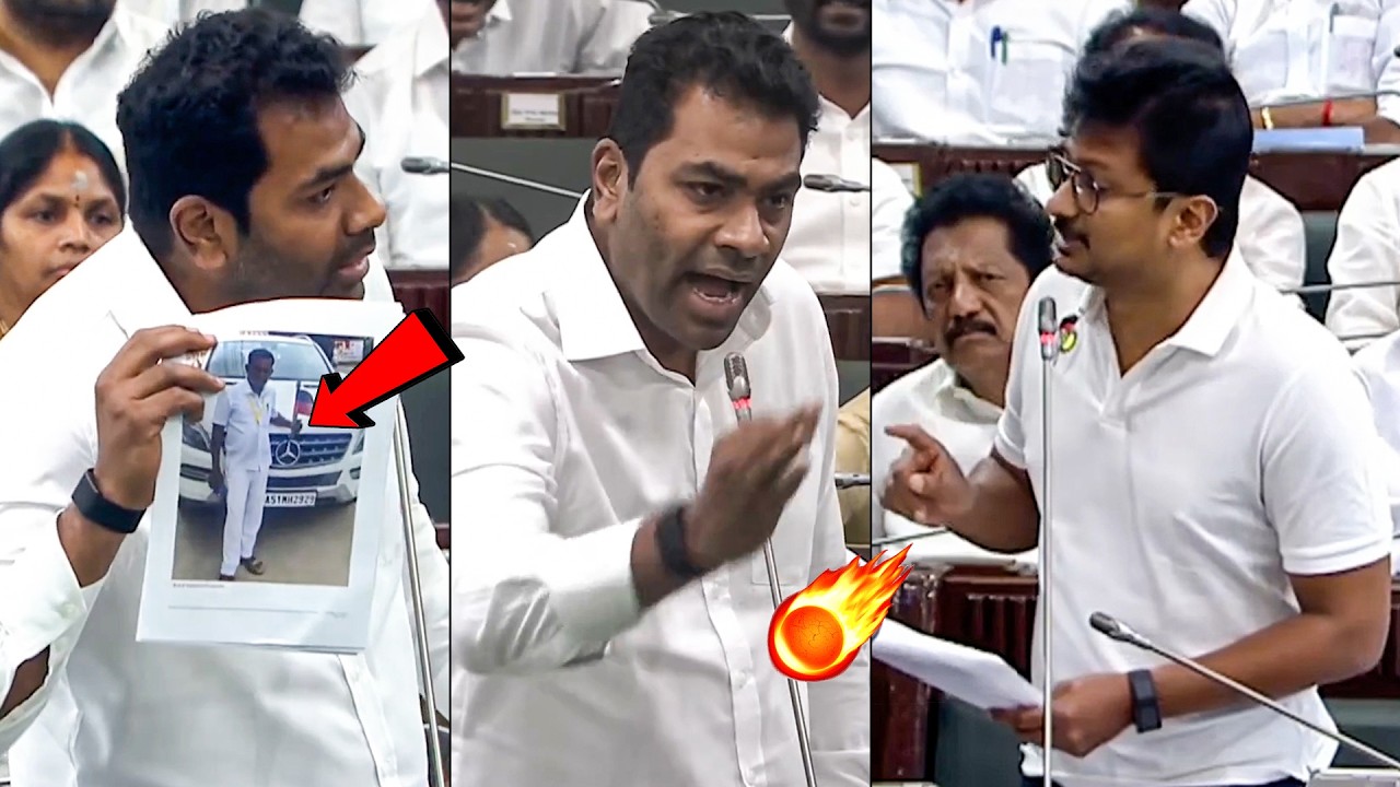 Heated Argument Between Aadhav Arjuna And Udhayanidhi Stalin | Tamil Nadu Assembly | DMK Vs TVK