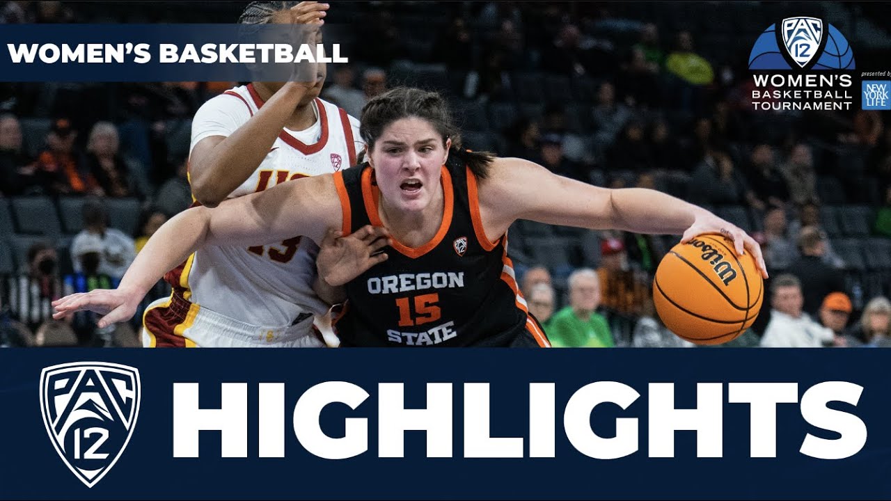 11-seed Oregon State vs. 6-seed USC | 2023 Pac-12 Women's Basketball Tournament Highlights