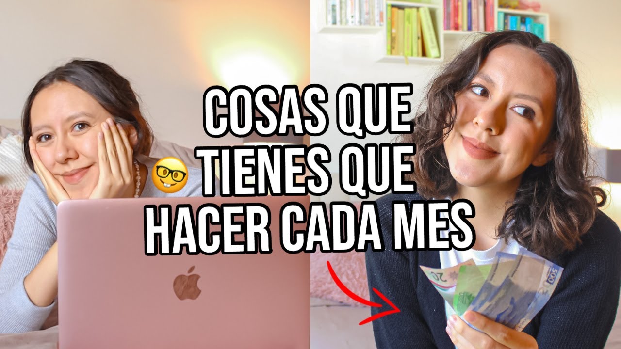 Cosas QUE TIENES QUE HACER antes de que comience un nuevo mes | organización y productividad