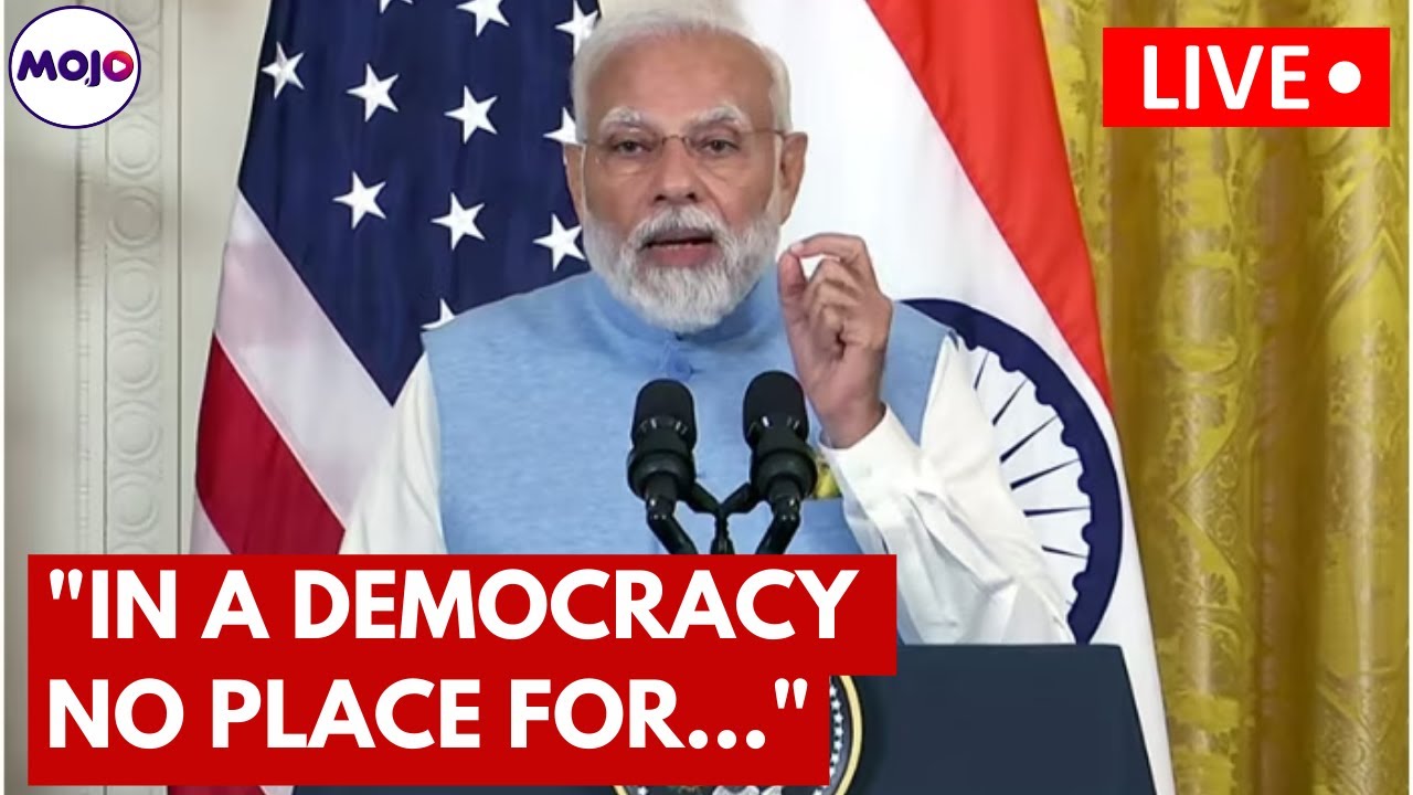 Modi in US I Rare Press Meet I Questions on Muslims, Democracy & Discrimination at White House