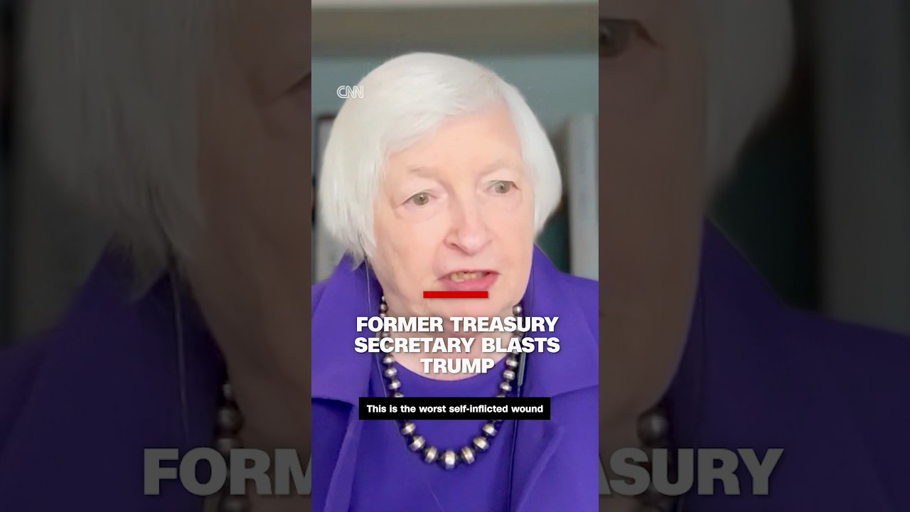 Janet Yellen criticizes Trump&rsquo;s economic policies