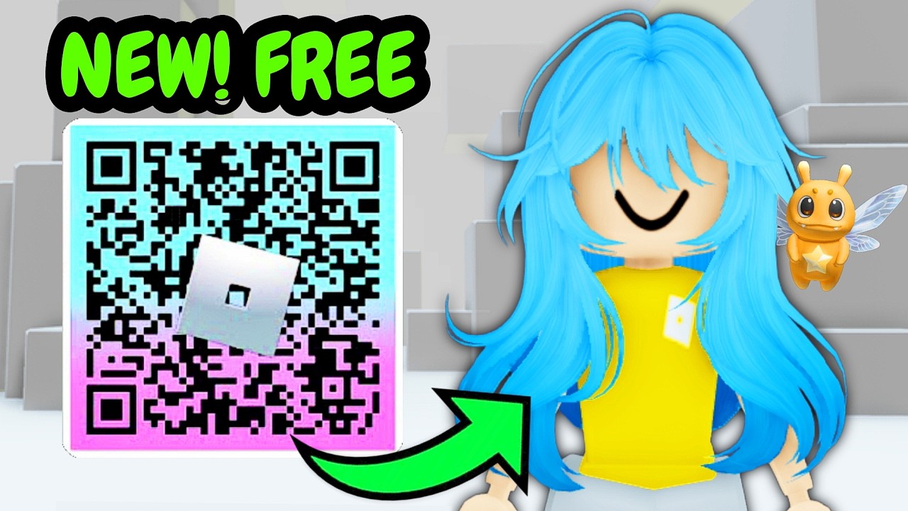 NEW QR CODES for FREE Roblox Items!